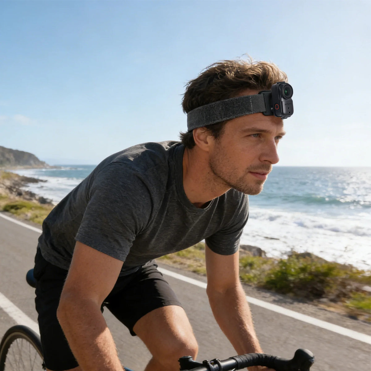 Elastic Retention Strap Osmo Nano Camera Adjustable Headband Mount Zpaxo