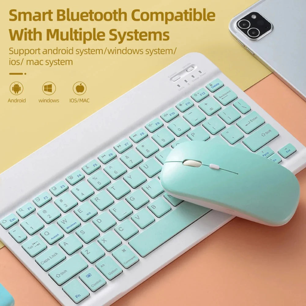 Wireless Mouse Bluetooth Silent 2.4G Dual-mode Ergonomic Morandi Color Portable Laptops Mice For Computer PC Office Gaming Mouse Zpaxo