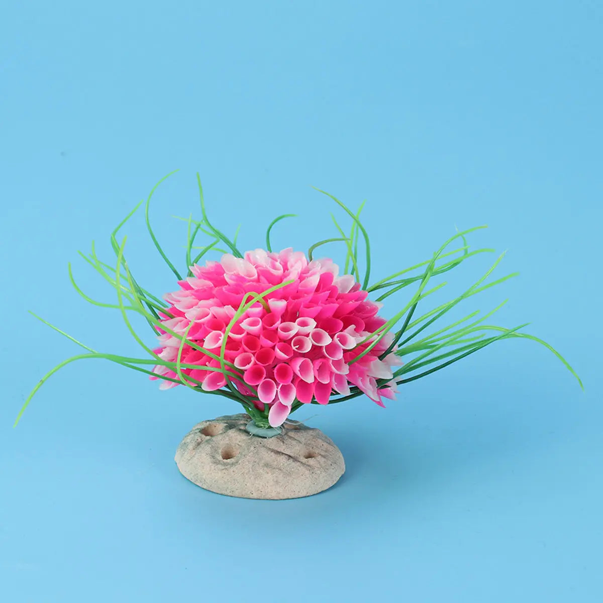 Artificial Aquarium Plants Solid Base Lifelike Design No Decay Easy Zpaxo