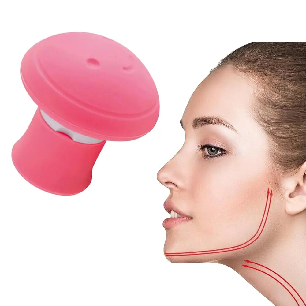 Silica Gel Face Lifting Mouth Jaw Exerciser Slimming V-line Shaping Zpaxo
