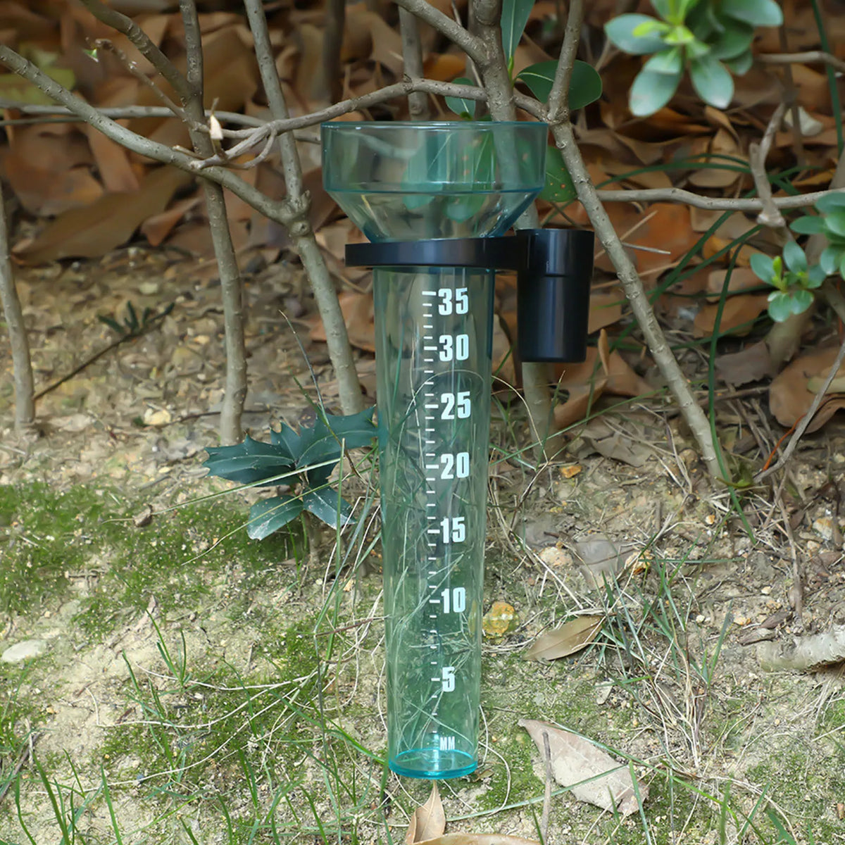 Rain Gauge Rainwater Meter Plastic Water Measurement Cup Tool Outdoor Zpaxo
