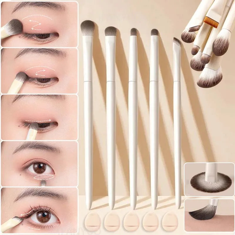 5 6 8 Makeup Brushes Professional Soft Eye Contouring Eyeshadow Zpaxo