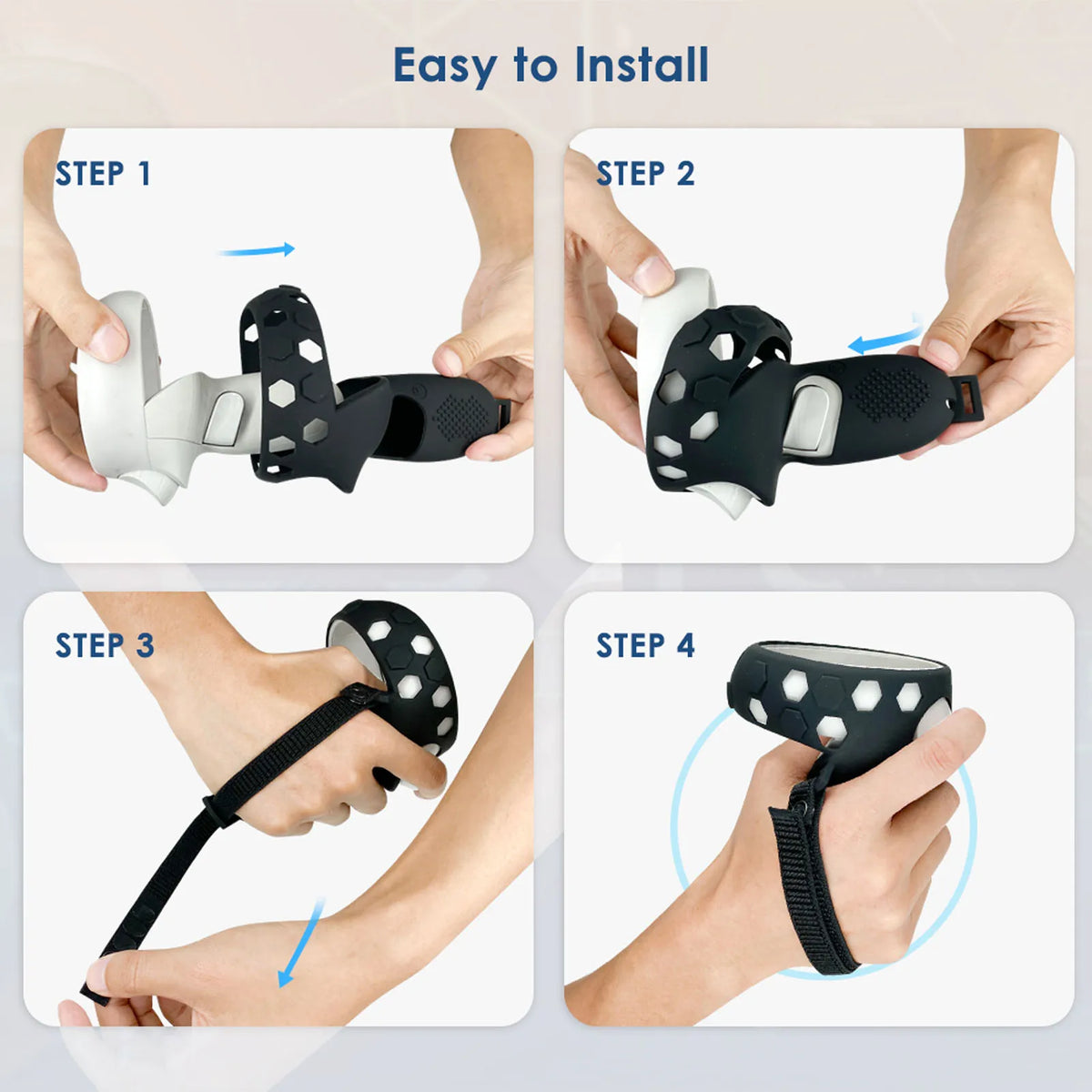 Controller Protective Cover Easy Clean Silicone Install Comfortable Zpaxo