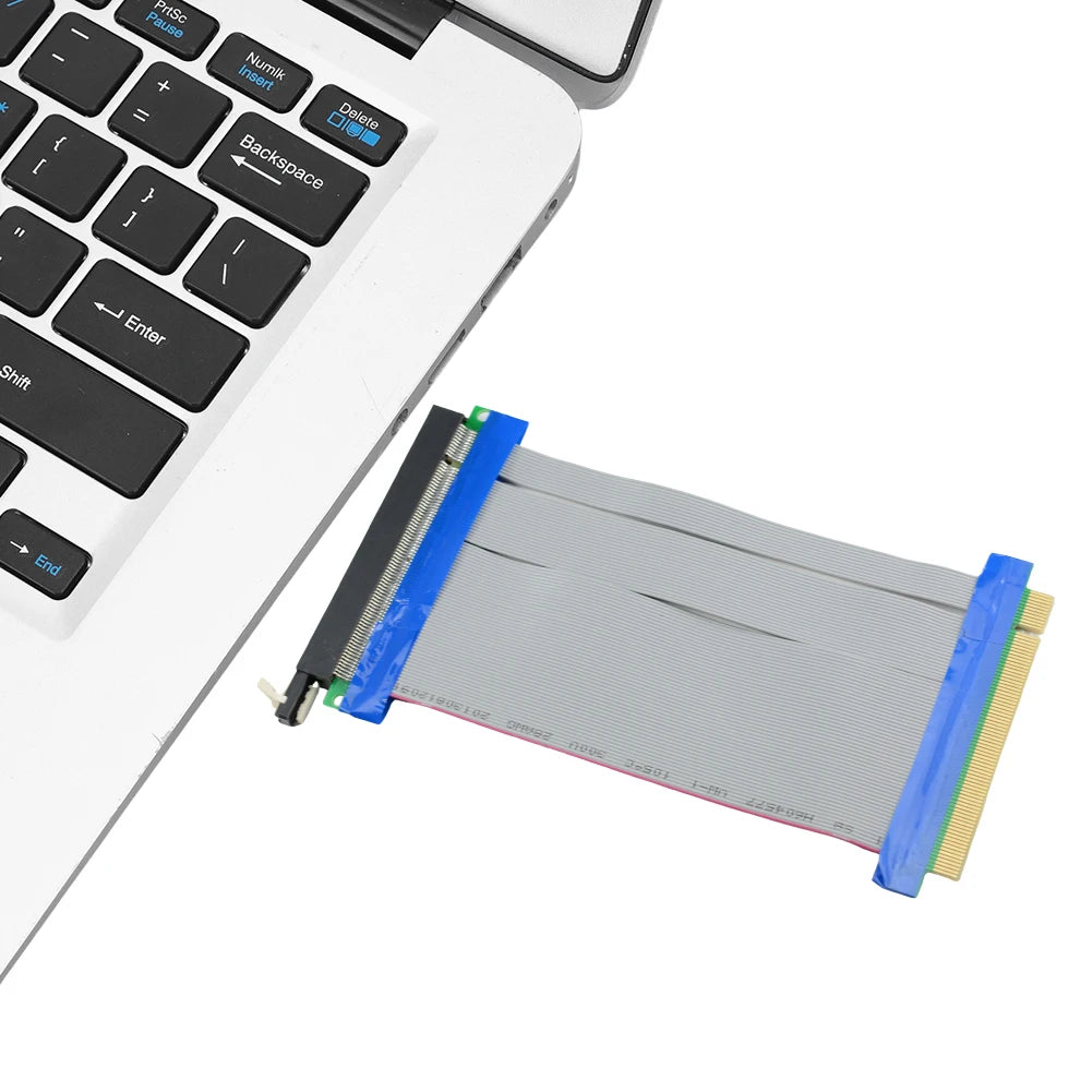 PCI-E PCI Express 16X Riser Card Extender Flexible Extension Cable Zpaxo