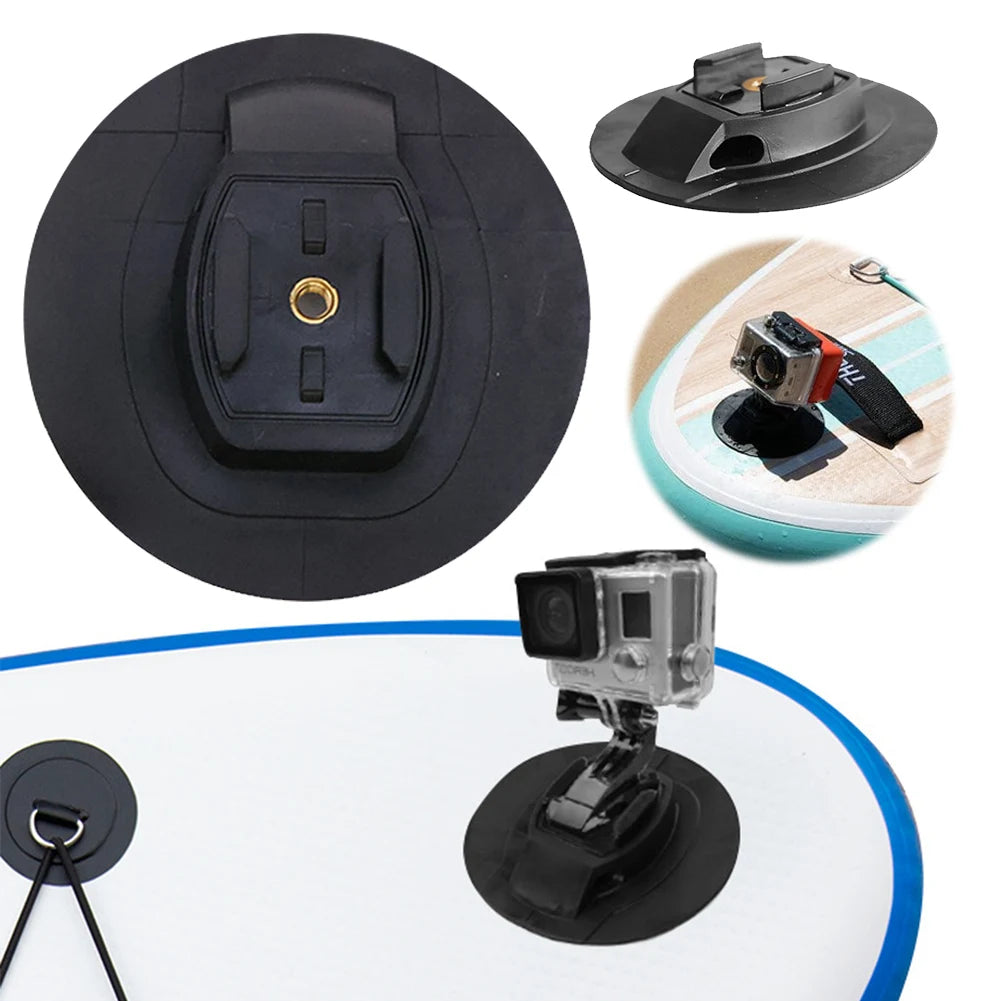 Surfboard Kayak Camera Mount Holder PVC Fixed Stand SUP Base Zpaxo