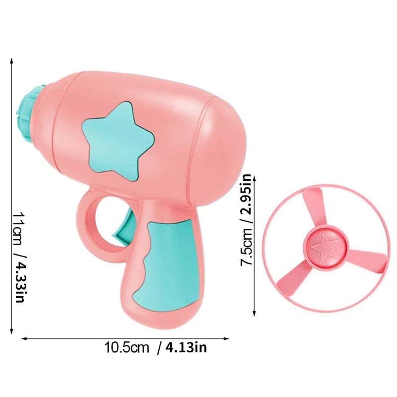 Funny Cat Toy Interactive Play Pet Training Mini Flying Disc Windmill Zpaxo