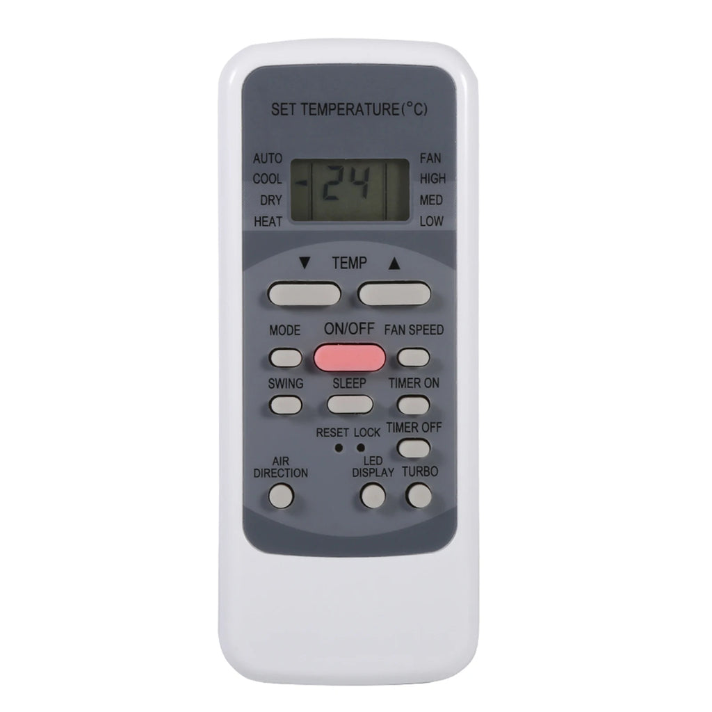 Fashion Air Conditioner Remote Control Replacement Universal Zpaxo black