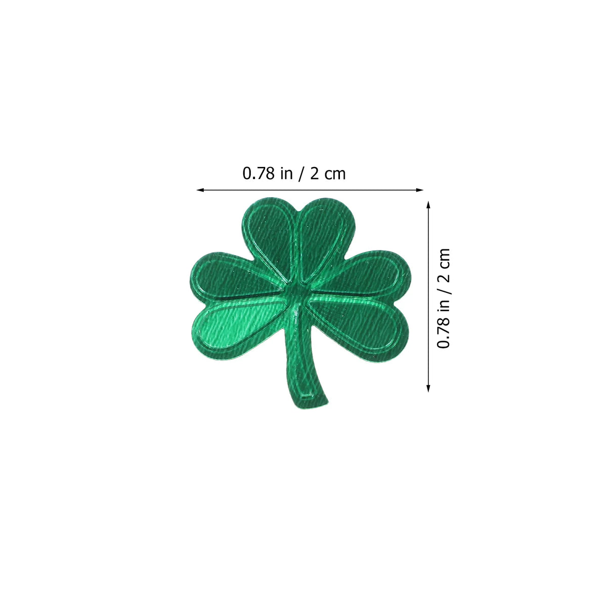 1 Bag Shamrock Lucky Sequins Irish PVC Confetti Party Table Scatter Zpaxo