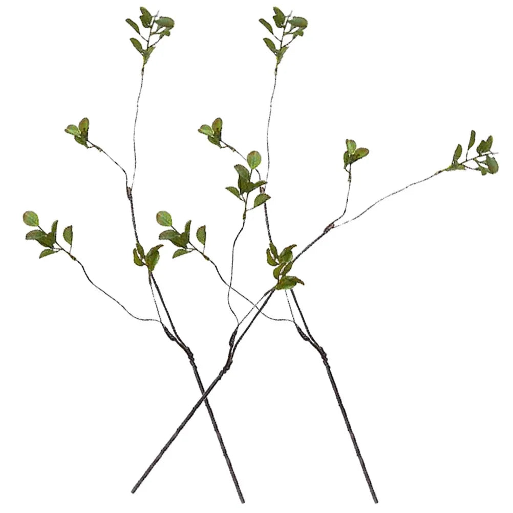 Artificial Leaf Branch Realistic Plastic Simulation Leaves Stems Zpaxo