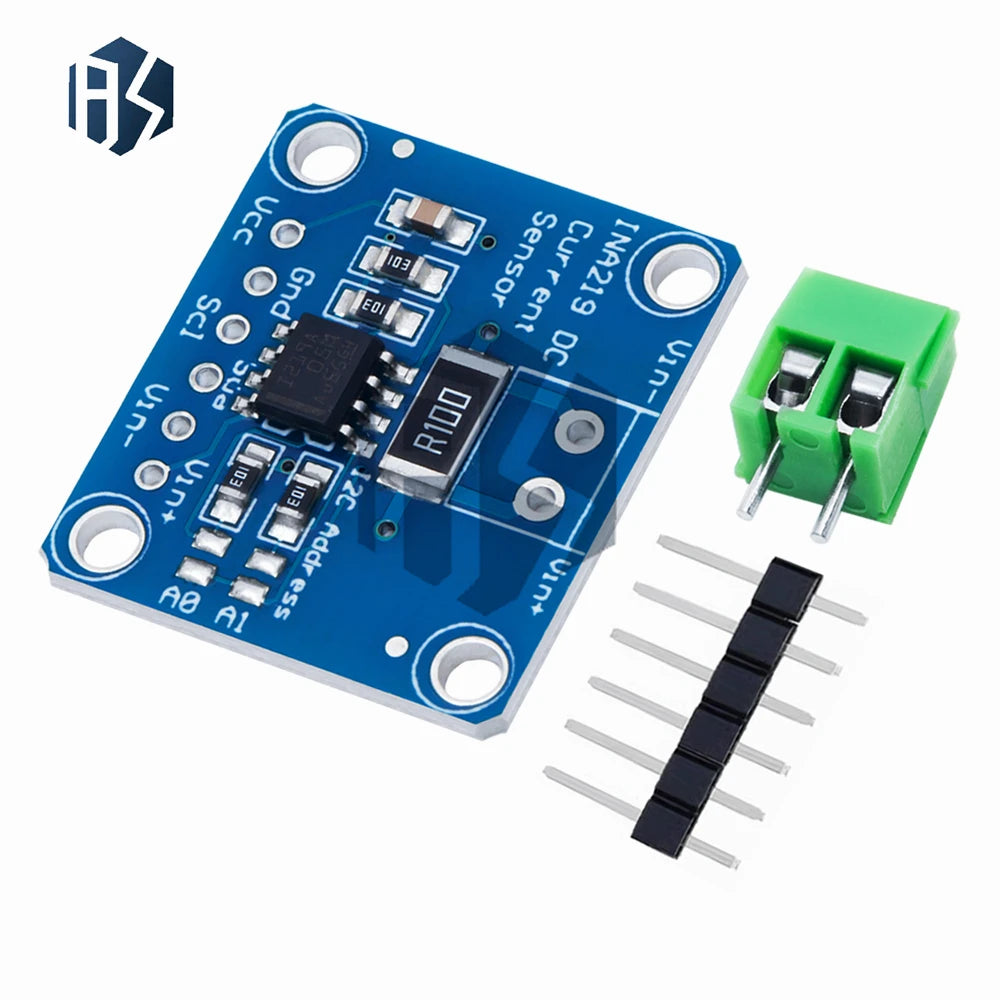 INA219 Bi-directional DC Current Power Sensor Module 3V-5V I2C Zpaxo