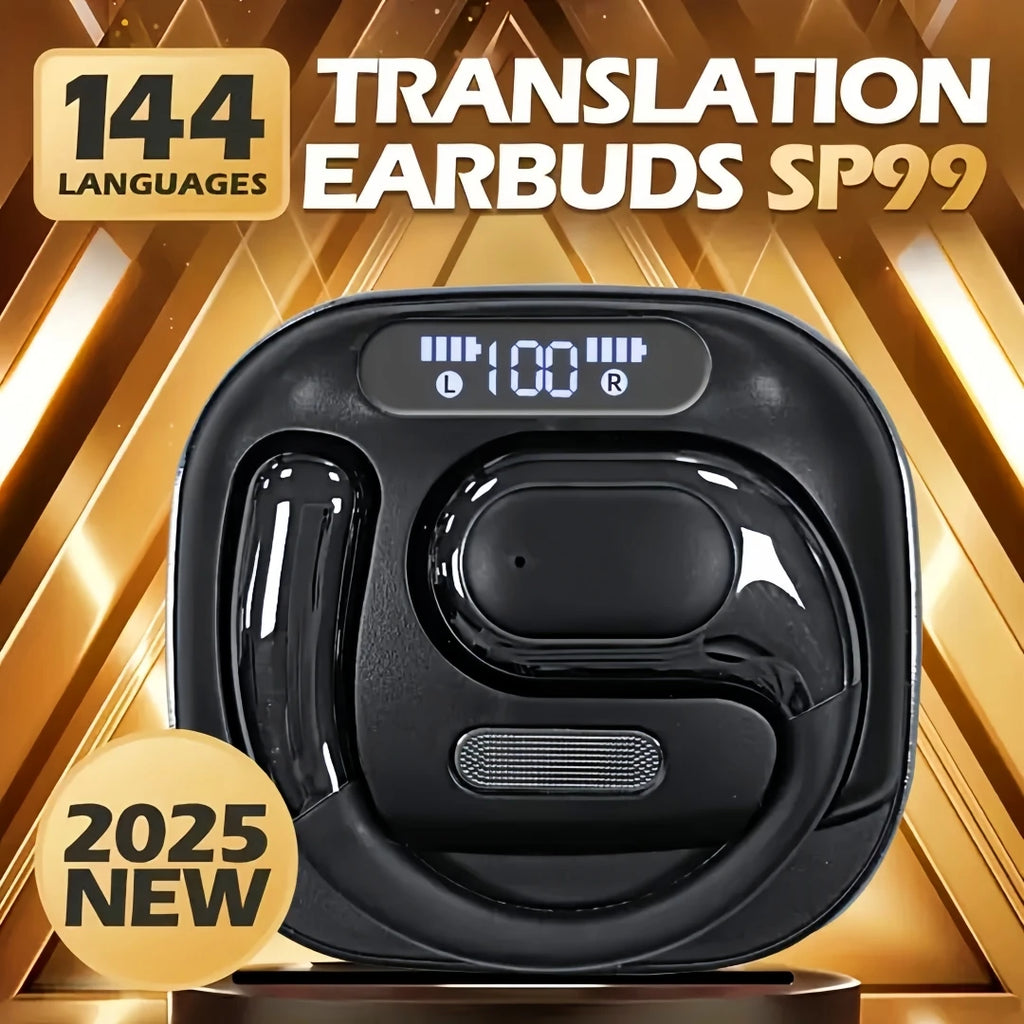 Translation Earbuds Real Time AI 144 Language Translator Audifonos Zpaxo