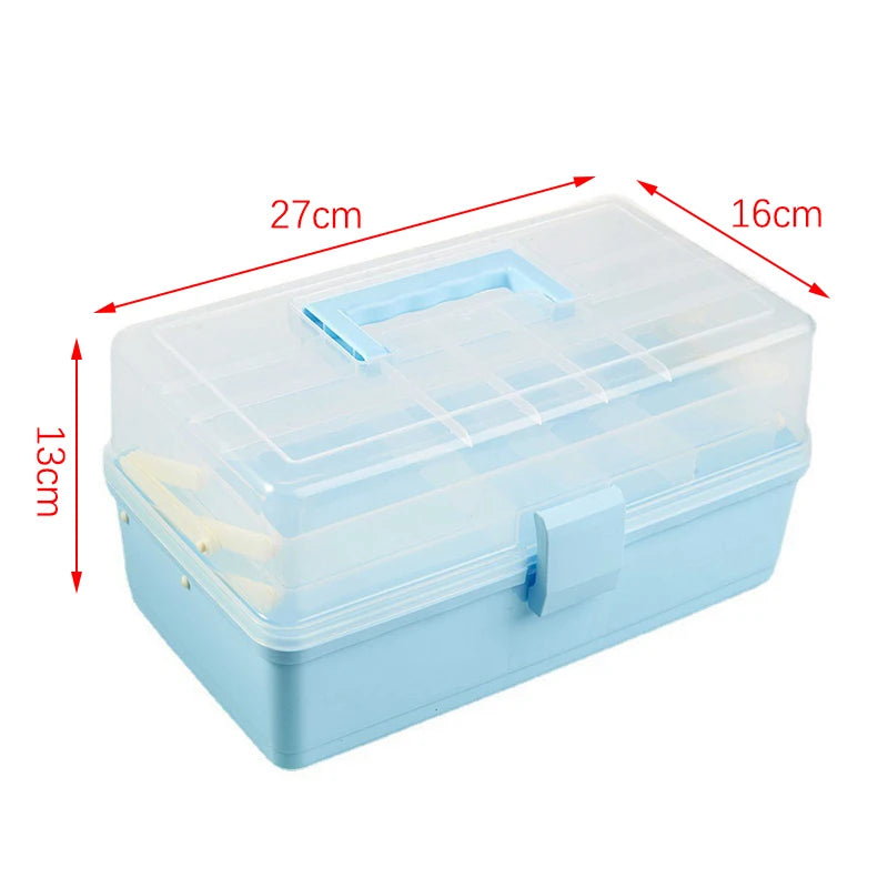 CM3 Layers Large Capacity Storage Box Foldable Multifunctional Zpaxo