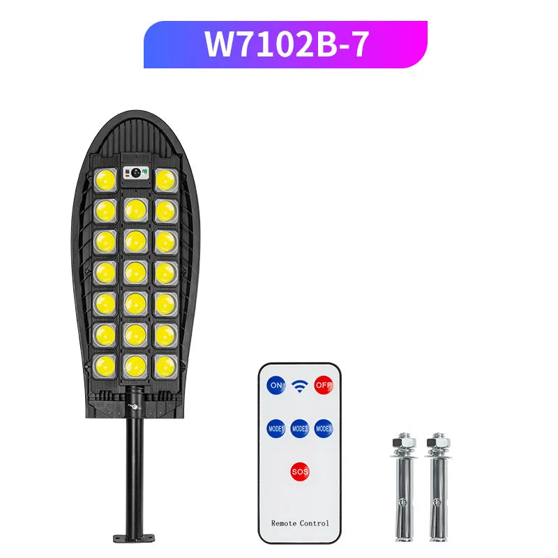 Solar Street Lights Motion Sensor Outdoor 520 LED Powered Lamp Remote Zpaxo B7 China Mainland