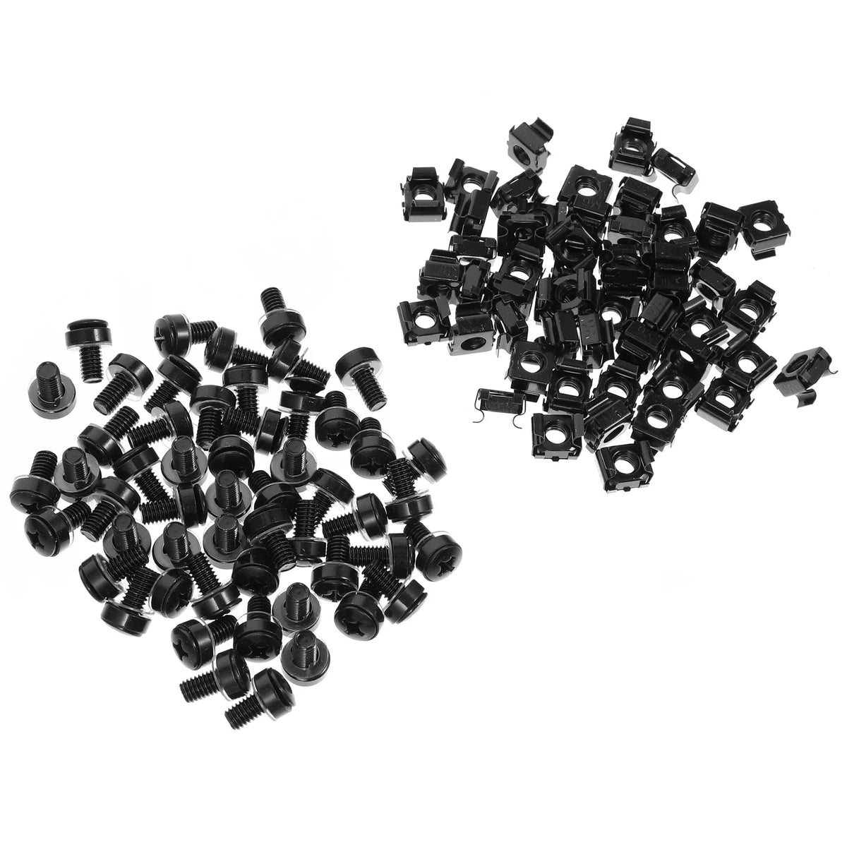 50Sets Cage Nuts High-grade Sturdy Rust-resistant Long Service Life Zpaxo