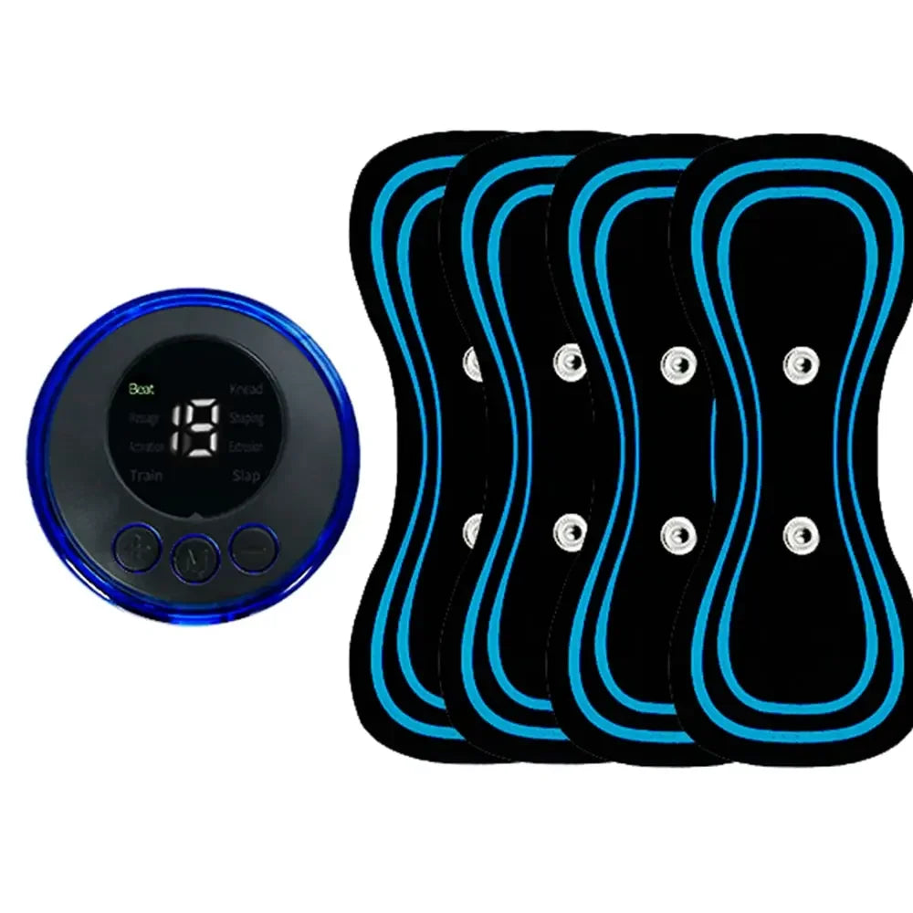 1 5 EMS Neck Electric Massager Cervical Patch 8 Modes 19 Levels Zpaxo