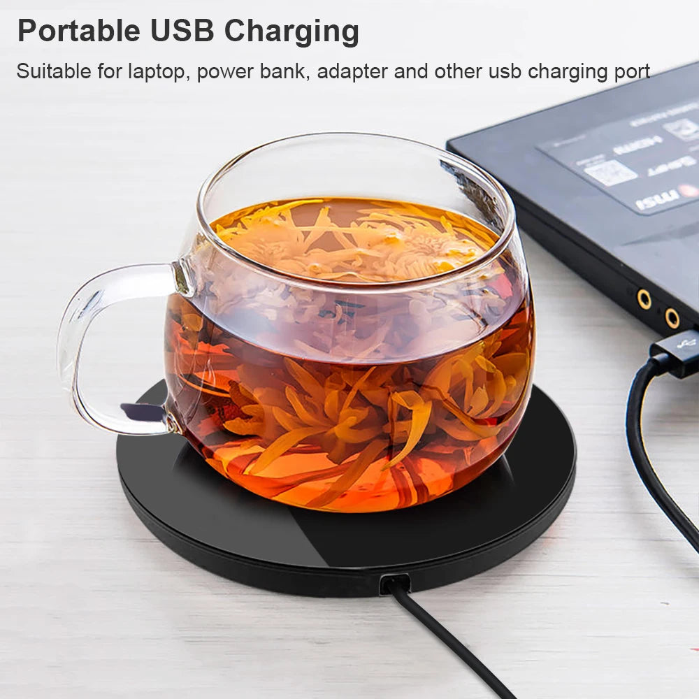 Mug Warmer USB Coffee Cup Heater Electic Milk Tea Thermostatic Zpaxo