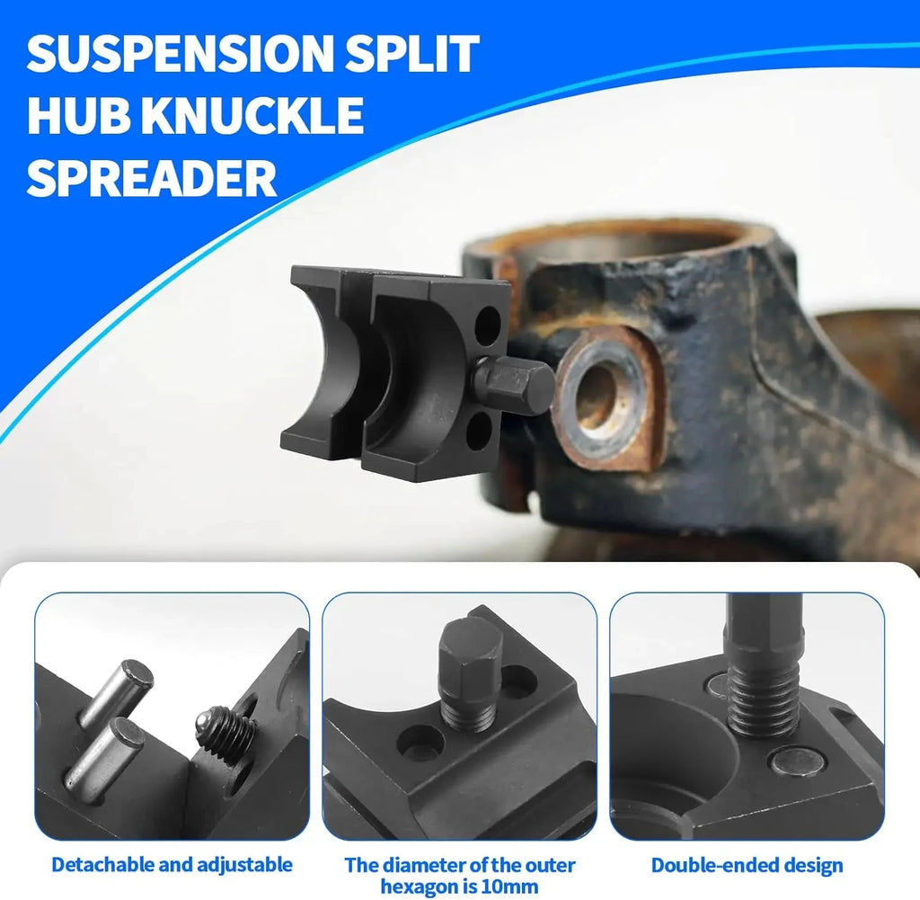 Universal Suspension Strut Split Hub Steering Knuckle Spreader Tool Zpaxo