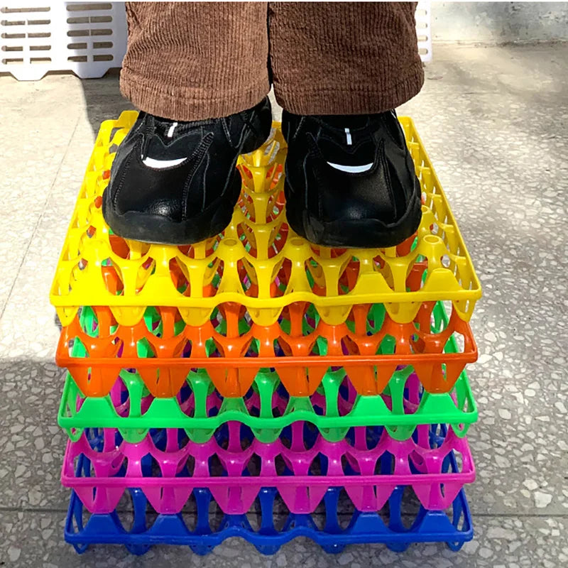 30Grids Plastic Egg Holders Long-distance Transport Transfer Pallets Zpaxo