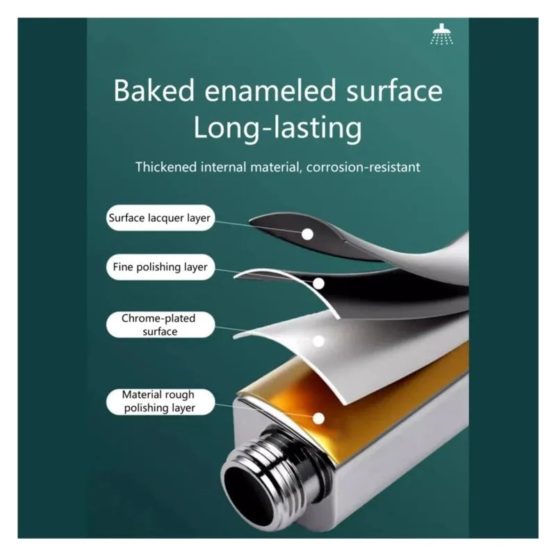 3-mode Handheld Water Saving Shower Shower Faucet Complete Bathroom Showers Set Shower Kit with Large Water Outlet Household Use Zpaxo