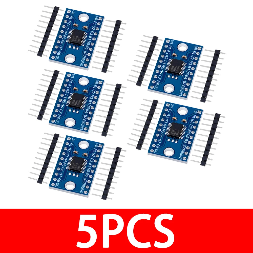 TXS0108E 8-Channel 1 4V-5 5V Bidirectional Logic Level Shifter Zpaxo 5PCS