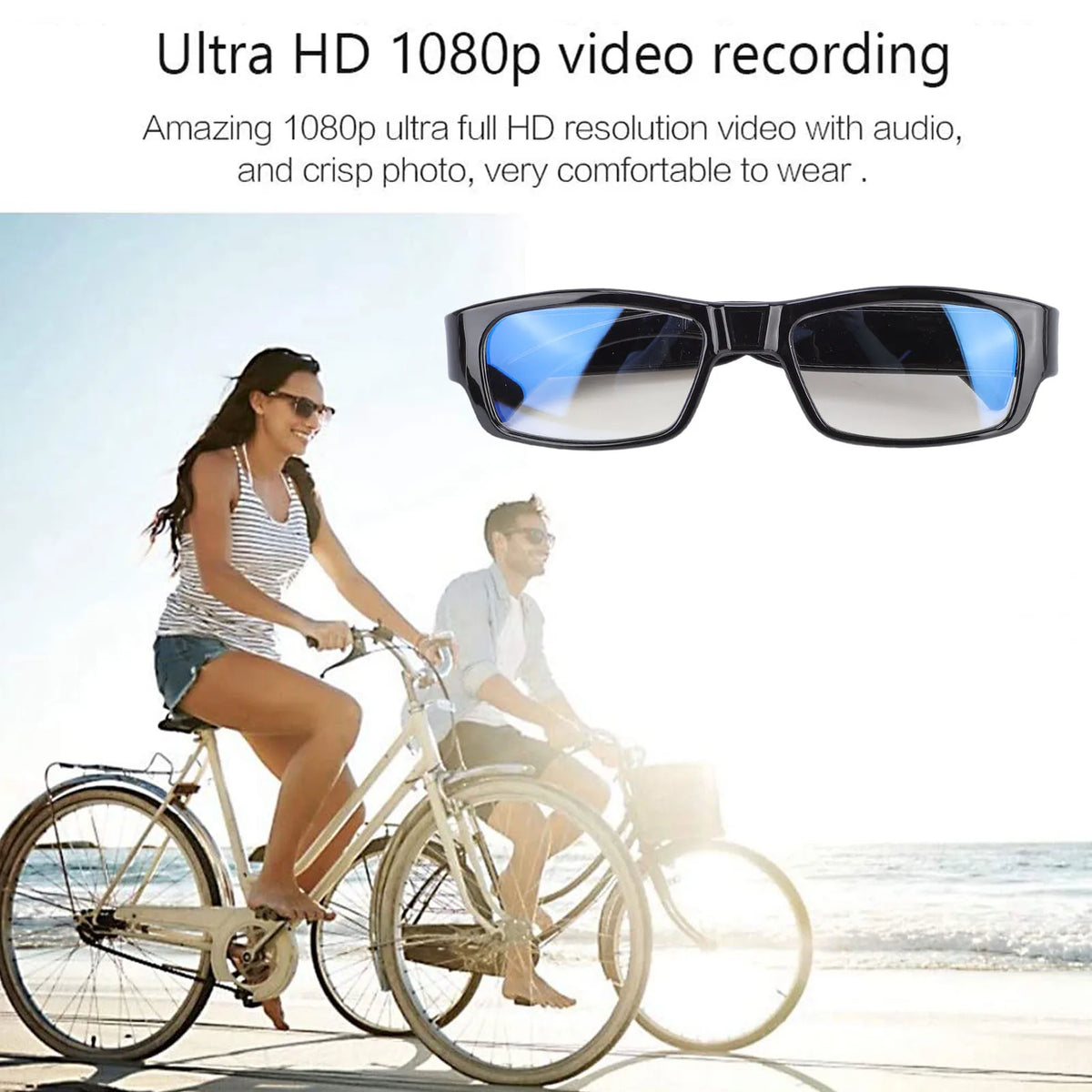 Camera Glasses Sports Action 1080P HD Video Recording Photos Taking Zpaxo