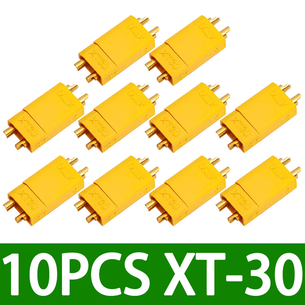 Male-Female RC LiPo Battery Connectors – XT30/XT60/XT90 High-Current Kits (DIY & Wholesale) Zpaxo 10pcs xt-30