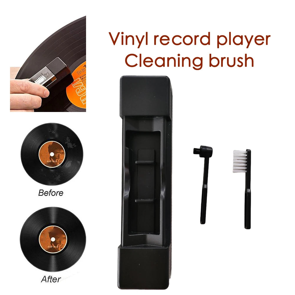 5- Vinyl Records Cleaner Anti Static Cleaning Brush Dust-remover LP Zpaxo