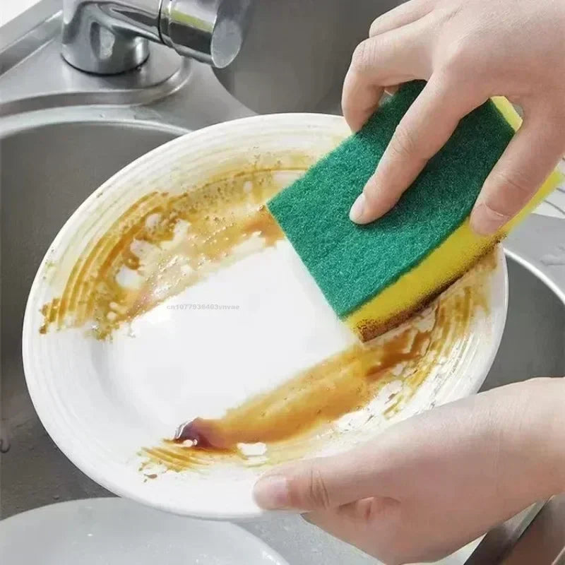 Dish Washing Sponge Dust Cleaning Scrubber Kitchen Magic Majoc Eraser Zpaxo