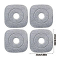 Microfiber Mop Refills Replacement Pads Wet Dry Floor Cleaning Zpaxo A