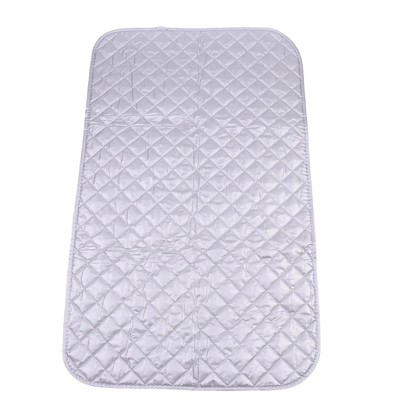 Table Ironing Mat Laundry Pad Portable Travel Clothes Protector Board Zpaxo 60x55cm