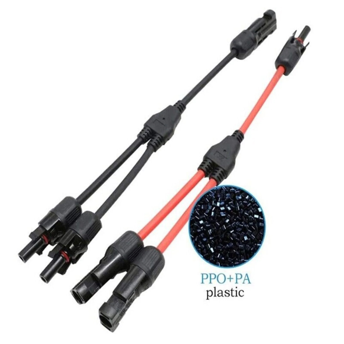 1 Pair Y Branch Parallel Connection 20A 1000V Electrical Solar Zpaxo