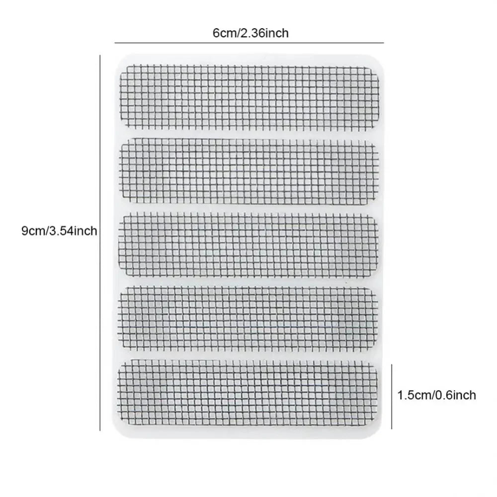 10 20 Repair Broken Hole Screen Net Window Sticker Anti-mosquito Mesh Zpaxo
