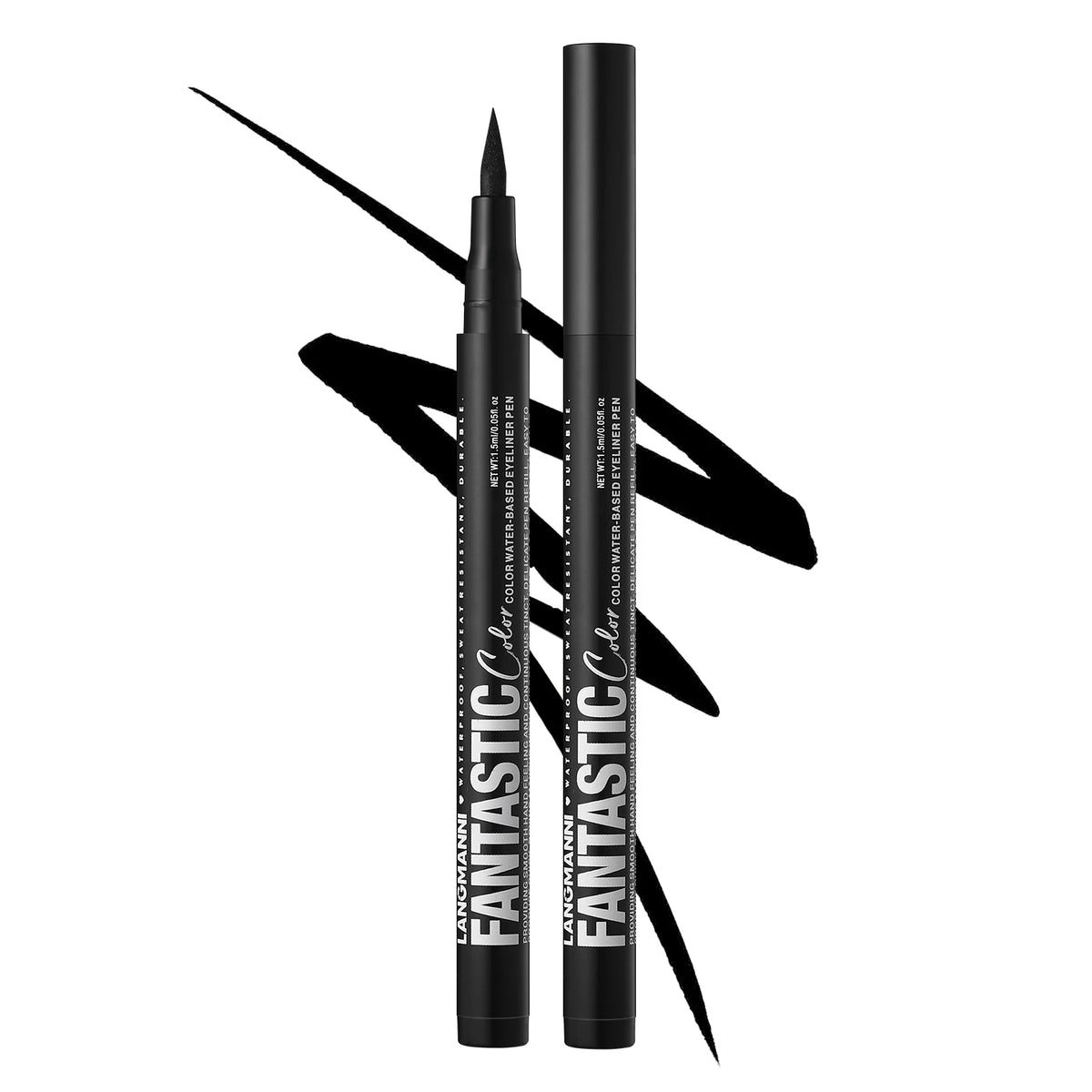 Liquid Eyeliner Pen Waterproof Sweat Proof Non Smudging Easy Apply Zpaxo L2424-12