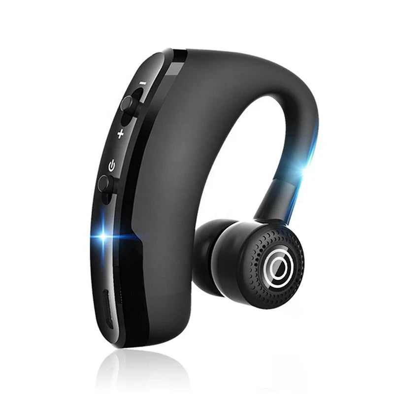 Wireless Earphones Bluetooth Headphones Handsfree Headset Business Zpaxo V9-Black