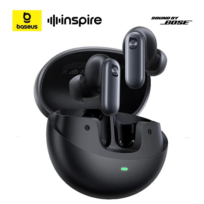 Baseus Inspire XP1 50dB Adaptive ANC Wireless Earbuds Bluetooth 6 1 Zpaxo
