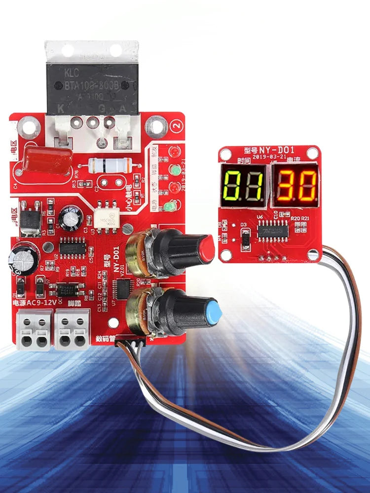 Spot Welding Machine Control Board Adjustable Time Current Zpaxo