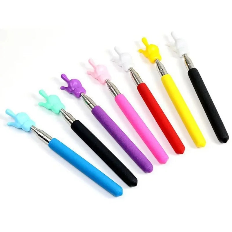 Creative Stainless Steel Teaching Pointer Telescopic Rod Design Stick Zpaxo