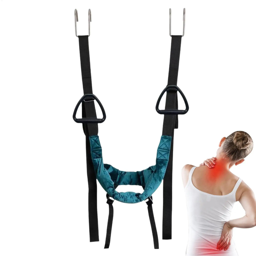 Neck Traction Device Portable Adjustable Stable Tool Soft Cervical Zpaxo Default Title
