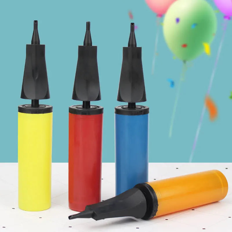 Balloon Pump Accessories Portable Inflator Random Hand Push Air Zpaxo