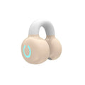 Wireless Bluetooth Earphone Single Ear Bone Conduction Earphones Clip Zpaxo YX09 skin color