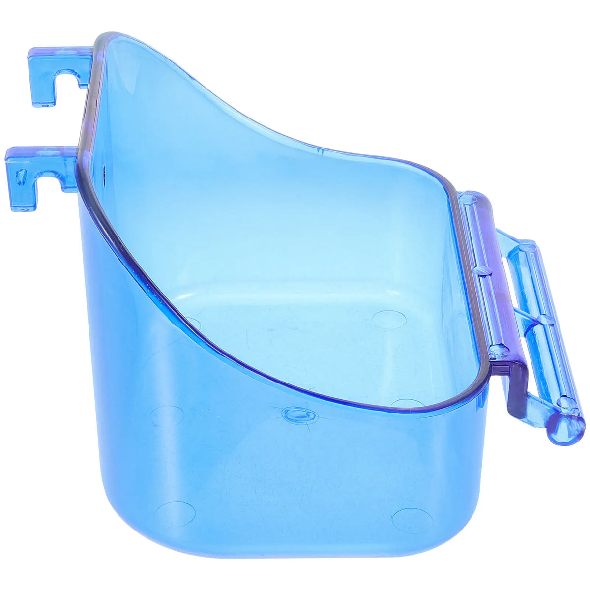 Compact Bird Bath Cage Reusable Leakproof Parrot Shower Box Smooth Zpaxo