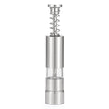 Single Hand Mini Salt Pepper Grinder Manual Thumb Push Spices Zpaxo 1pcs