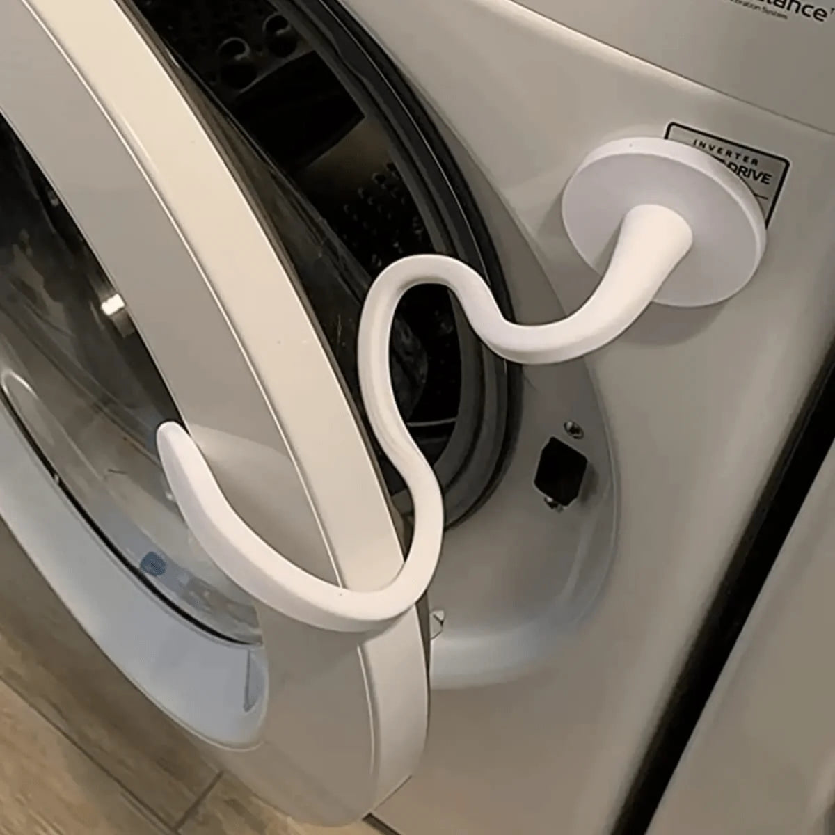 Door Magnetic Support Front-loading Washing Machine Hotel Balcony Zpaxo White