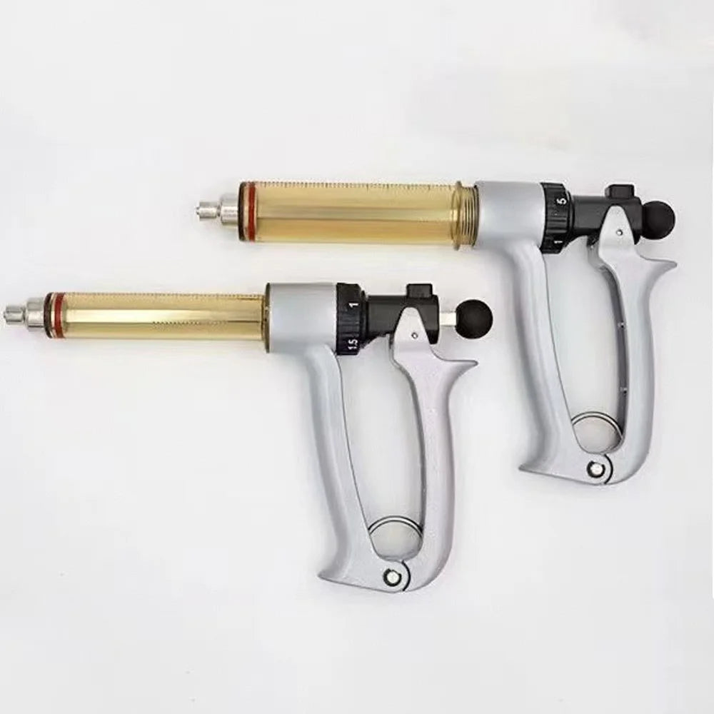 25 Semi-automatic Veterinary Continuous Syringe Animal Injection Zpaxo