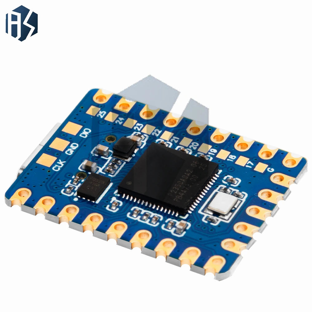 1/2PCS RP2350-Zero Mini Development Board RP2350 Based on Raspberry Pi RP2350A Dual-Core Built-in 520KB 4MB Flash Type-c USB Zpaxo