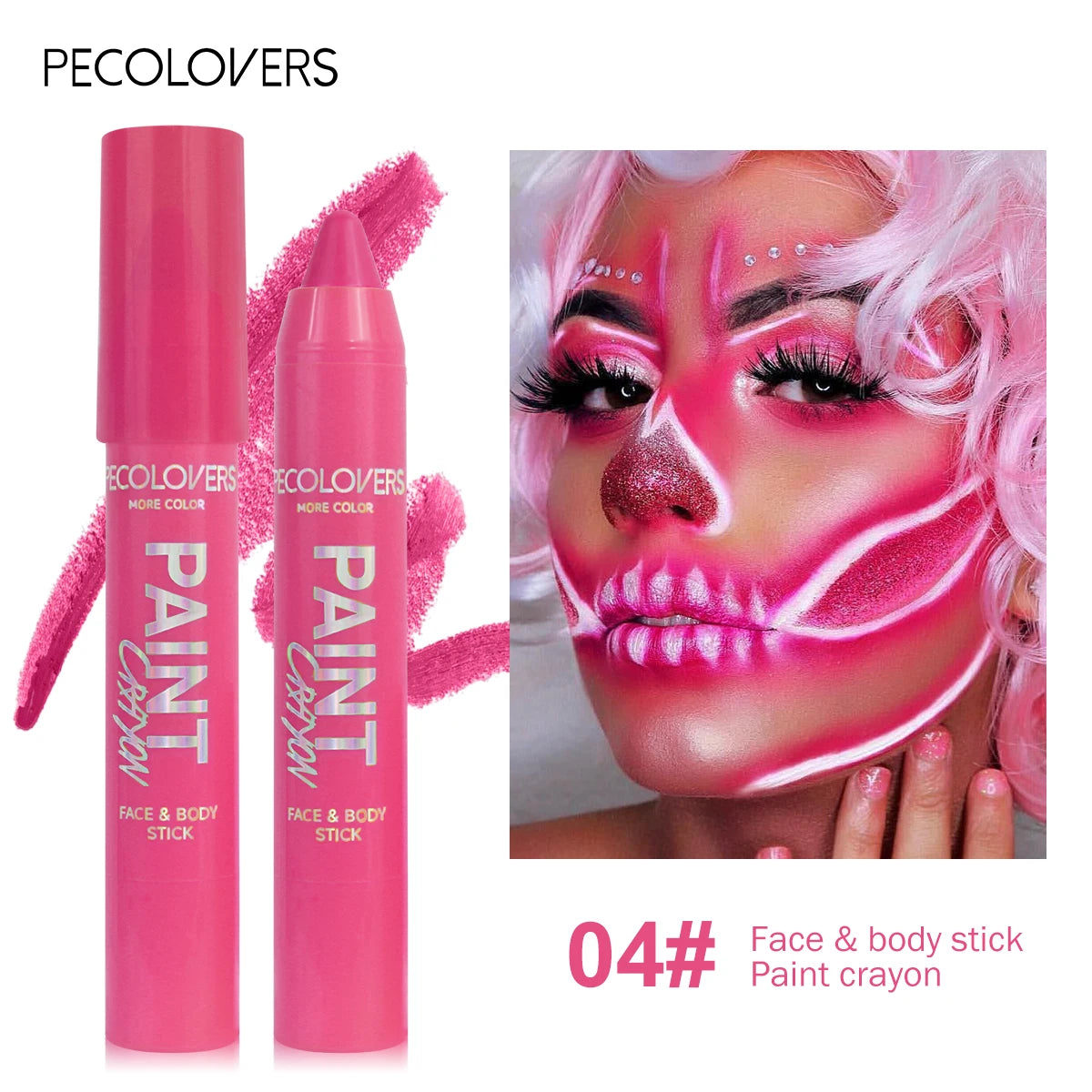 Easy Remove Makeup Rich Colors Matte Finish Waterproof Facial Body Zpaxo 04