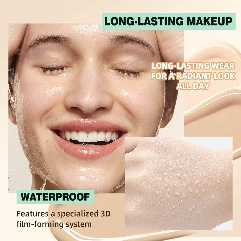Waterproof Concealer Long-lasting Coverage Conceals Masks Blemishes Zpaxo