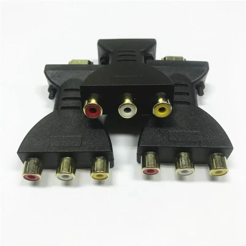HD 1080P RCA AV To HDMI-compatible Composite Adapter Converter HDTV Male to 3RCA Video Audio Connector AV Adapter For HD TV BOX Zpaxo