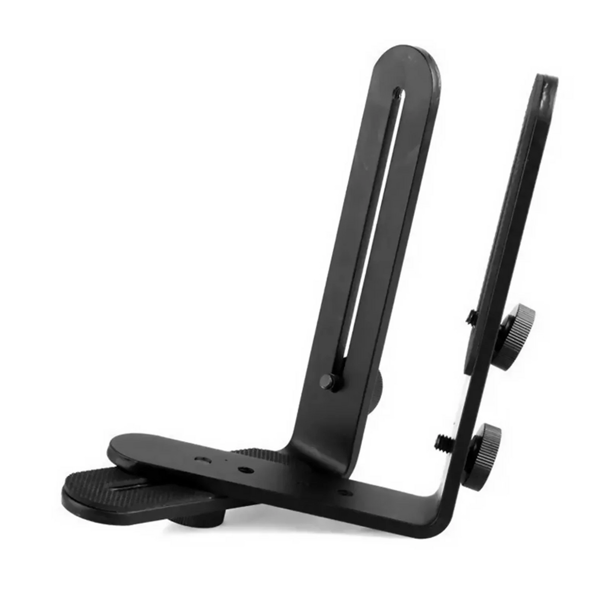 Dual L Shape Camera Flash Bracket Bilateral Frame Twin Double Zpaxo