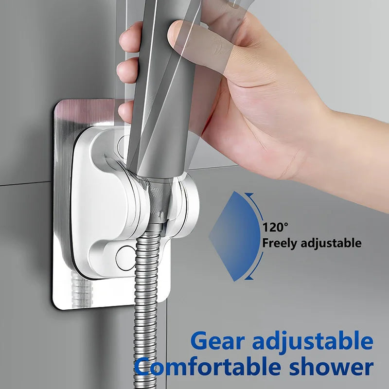 5 Modes Shower Head Adjustable High Pressure Water Saving Shower Head Water Massage Shower Head Hook Hose Bathroom Accessories Zpaxo